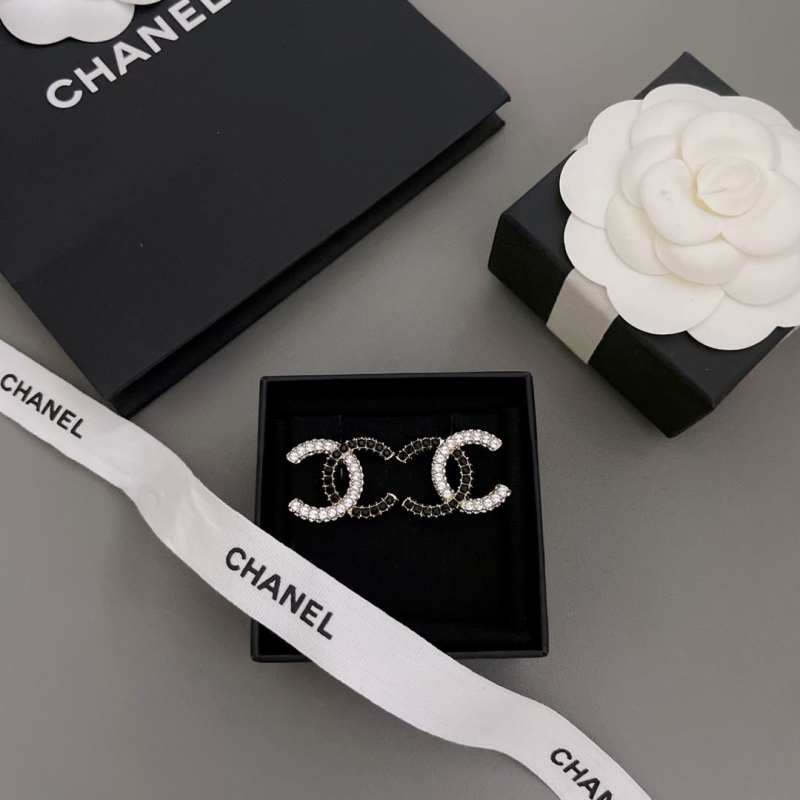Ch*el earrings